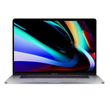 Лаптоп Apple MacBook Pro 16 (Z0XZ000A4/BG) (Space Gray), шестядрен Intel Core i7 2.6/4.5GHz, 16" (40.64 cm) UWQHD Retina Display & Radeon Pro 5300M 4GB GDDR6 (Thunderbolt), 16GB, 512GB SSD, 4x Thunderbolt, macOS, 2.0kg, Бг клавиатура | JAR Computers Apple MacBook Pro 16 (Z0XZ000A4/BG)