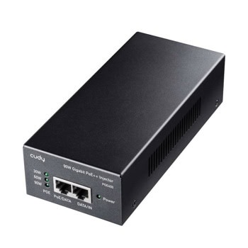 PoE инжектор Cudy POE400, 1000 Mbps, 1x LAN (RJ-45), 1x LAN PoE, 90W | JAR Computers Cudy POE400