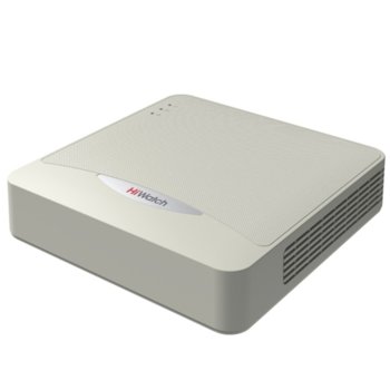 IP видеорекордер HiWatch DS-N104, 4 канала, H.264, 1x SАТА, 2xUSB, 1x RJ -45 100Mbit, 1x HDMI, 1x VGA | JAR Computers HiWatch DS-N104