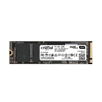Crucial 500GB SSD P1 NVMe PCIe M.2
