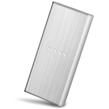 Sony external SSD 256GB, Silver SL-BG2S