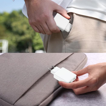 4smarts gan pdplug slim duos 65w бял