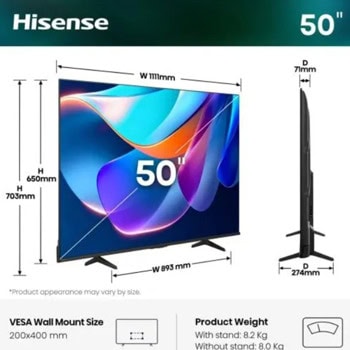 Hisense 50A6S