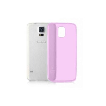 Силиконов гръб за Samsung S5 mini, розов