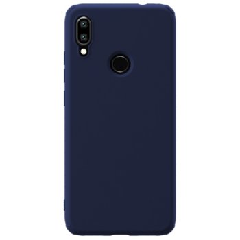 Redmi Note 7 калъф Rubber Wrapped Nillkin син