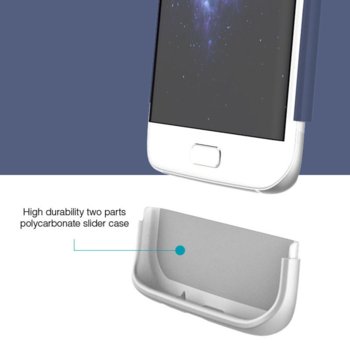 Prodigee Accent Case S7EDGE-ACC-NVY-SLV