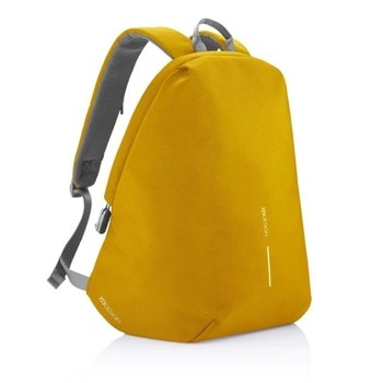 Раница за лаптоп XD design Bobby Soft (P705.798), до 15.6" (39.62 cm), usb порт за зареждане, разширяемо отделение, интегриран ключодържател, водоотблъскващ материал, скрити ципове, жълта | JAR Computers XD Design Bobby Soft жълта P705.798