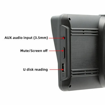 Преносим дисплей за автомобил X5570R-L 13326