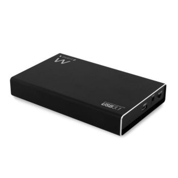 Кутия 2.5" (6.35 cm) Ewent EW7070, за 2.5" (6.35 cm) HDD/SSD, USB Type C/Type A | JAR Computers Ewent EW7070