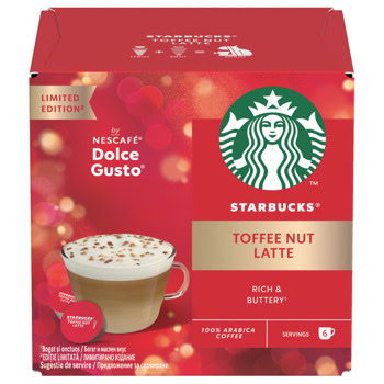 STARBUCKS Toffee nut Latte 12pcs