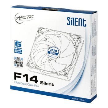 Вентилатор 140mm Arctic F14 Silent, 3-pin, 800 rpm | JAR Computers Arctic Fan F14 Silent - 140mm/800prm