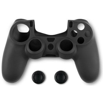 Протектор и тапи Spartan Gear DualShock 4 Black, за Sony PlayStation 4 DualShock 4, черен image
