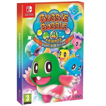 Игра за конзола Bubble Bobble 4 Friends - Special Edition, за Nintendo Switch | JAR Computers Bubble Bobble 4 Friends Special Edition Switch