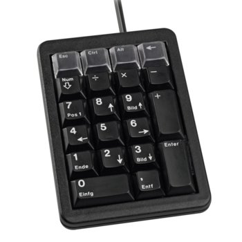 Цифрова клавиатура Cherry G84-4700, USB, черна image