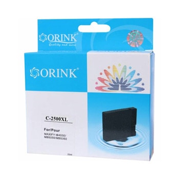 Касета за Canon MB 5000/5300/5350/5050/5450/5150/5155/5100/5400/5455, iB 4000/4050/4150/41 - Yellow - PGI-2500XL - Orink HPGI2500XLY - Неоригинален, Заб.: 1520 брой копия | JAR Computers Orink PGI-2500XL Yellow HPGI2500XLY