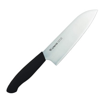 Кухненски нож Tojiro Fuji Cutlery Santoku Wisteria, 17 см, неръждаема стомана, черен | JAR Computers Tojiro Fuji Cutlery Santoku Wisteria Black FC-680