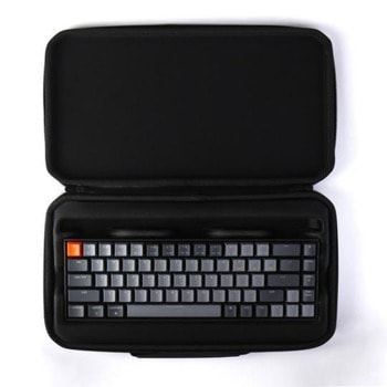 Kалъф за клавиатура Keychon K6 Plastic (K6-SLB), удароустойчив, пластмасов, черен image