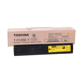 Тонер касета за Toshiba E-Studio 2500C/3500C/3510C - Yellow - 6AJ00000053 - Toshiba T-FC35Y - Оригинална, Заб.: 21000 брой копия | JAR Computers Тонер касета за Toshiba T-FC35Y 6AJ00000053