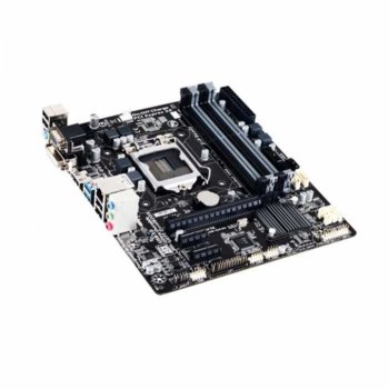 Дънна платка Gigabyte B85M-DS3H, B85, LGA1150, DDR3, PCI-E (HDMI&DVI), 4x SATA 6Gb/s, 2x USB 3.0, microATX | JAR Computers Gigabyte B85M-DS3H