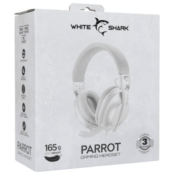 White Shark PARROT White-Grey SBX00275