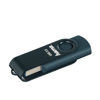 Памет 32GB USB Flash Drive, Hama 182463, USB 3.0, синя | JAR Computers USB памет HAMA Rotate, 32GB, 70 MB/s