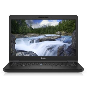 Лаптоп Dell Latitude 5490 (N092L549014EMEA), четириядрен Kaby Lake R Intel Core i7-8650U 1.9/4.2 GHz, 14.0" (35.56 cm) Full HD Anti-Glare Display, (HDMI), 8GB DDR4, 256GB SSD, 3x USB 3.1, Windows 10, 1.60 kg | JAR Computers Dell Latitude 5490 N092L549014EMEA