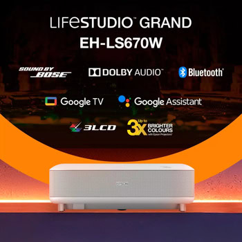 Epson Lifestudio Grand EH-LS670W White V11HB82040