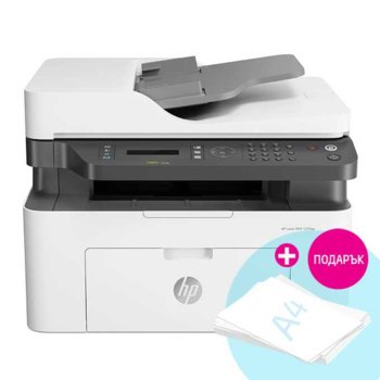 HP Laser MFP 137fnw + Хартия А4 500листа