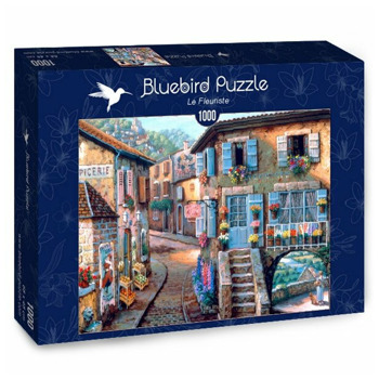 Пъзел Bluebird Puzzle Цветарски магазин