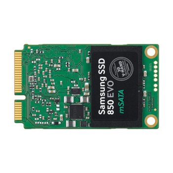 Памет SSD 250GB Samsung 850 EVO, SATA 6Gb/s, mSATA, скорост на четене 540MB/s, скорост на запис 520MB/s | JAR Computers 250GB SSD Samsung 850 EVO mSATA MZ-M5E250BW