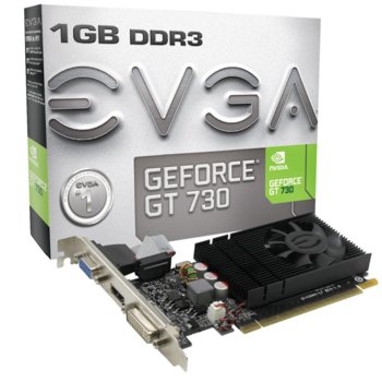 EVGA GeForce GT 730 1GB PCI-E 2.0 DDR3