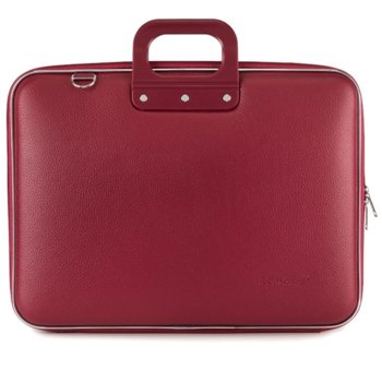 Чанта за лаптоп Bombata Maxibombata Classic borgogna red, до 17" (43.18 cm), червена | JAR Computers Bombata Maxibombata Classic 17 inch borgogna red