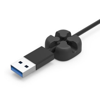 Органайзер за кабели Orico CBSX-BK, разделен на 2 части, черен | JAR Computers Orico CBSX-BK