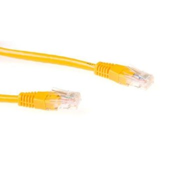 Пач кабел Ewent IM8851, UTP, Cat 6, 1.5м, жълт, bulk | JAR Computers Ewent IM8851 bulk
