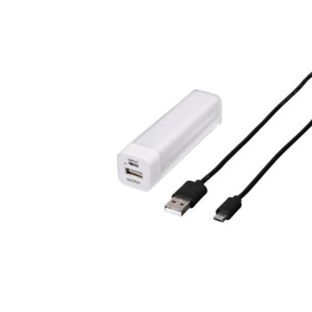 HAMA 136187 Power bank 2600mAh White