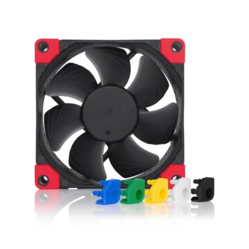 Вентилатор 80мм, Noctua NF-A8 PWM CHROMAX.BLACK.SWAP, 4-pin, 2200 RPM | JAR Computers Noctua 80mm NF-A8 PWM chromax.black.swap