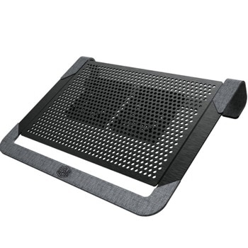 Охлаждаща поставка за лаптоп Cooler Master Notepal U2 Plus V2 (MNX-SWUK-20FNN-R1), за лаптопи до 17", 2x 80mm вентилатора, черна image