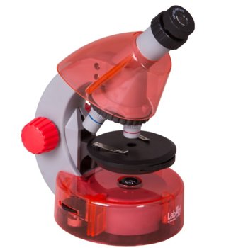 Микроскоп Levenhuk LabZZ M101 Orange (Портокал), 40-640x оптично увеличение | JAR Computers Levenhuk LabZZ M101 Orange 72207
