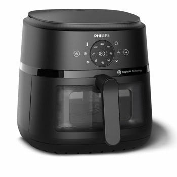 Фритюрник с горещ въздух Philips NA230/00, 6.2 л. вместимост, Rapid Air, 13 програми, 1700W | JAR Computers Philips NA230/00