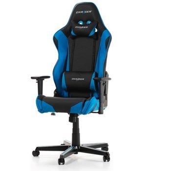 Геймърски стол DXRacer Racing OH/RZ0/NB, черен/син | JAR Computers DXRacer RACING OH/RZ0/NB