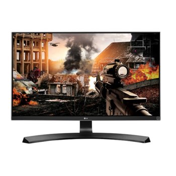 Монитор LG 27UD68P-B, 27" (68.58 cm), IPS панел, 5ms, Ultra HD 4K, 1000:1, 300 cd/m², 2x HDMI, Display Port | JAR Computers LG 27UD68P-B