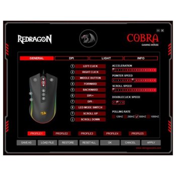 Redragon Cobra M711 Black