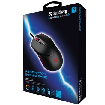 Sandberg Azazinator Mouse 6400 640-20