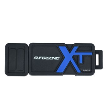 Памет 128GB USB Flash Drive, Patriot Supersonic Boost (PEF128GSBUSB), USB 3.1, черна | JAR Computers Patriot 128GB USB 3.1 PEF128GSBUSB