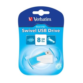 Verbatim 8GB USB 2.0 Swivel