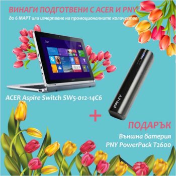 10.1 Acer Aspire Switch SW5-012-14WC P-B2600