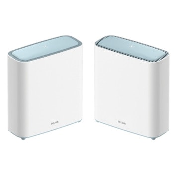 Мрежеста система D-Link EAGLE PRO AI AX3200, 3200Mbps, 2.4GHz (800 Mbps)/ 5 GHz (2400 Mbps), 2x 10/100/1000, 1x 10/100/1000, 2 pack | JAR Computers D-Link EAGLE PRO AI AX3200 Mesh Systems - 2 Pack