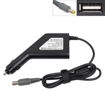 Захранване (заместител) за лаптопи Lenovo Notebook, 20V/4.5A/90W, 7.9 x 5.5 mm, за кола | JAR Computers Захранване Lenovo Notebook 20V/4.5A/90W