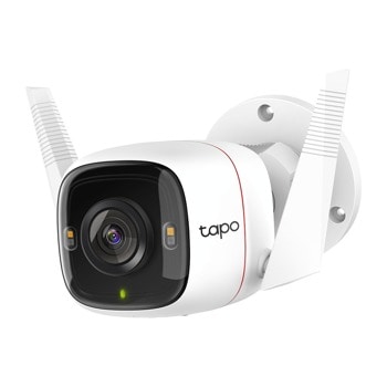 IP камера TP-Link Tapo C320WS, насочена, 4MPix (2560x1444@15fps), IR LED осветеност (до 30 метра), външна IP66, RJ-45, Wi-Fi | JAR Computers TP-Link Tapo C320WS