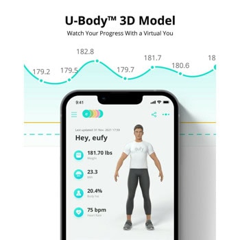 eufy Clean Smart Scale P2 Pro Black